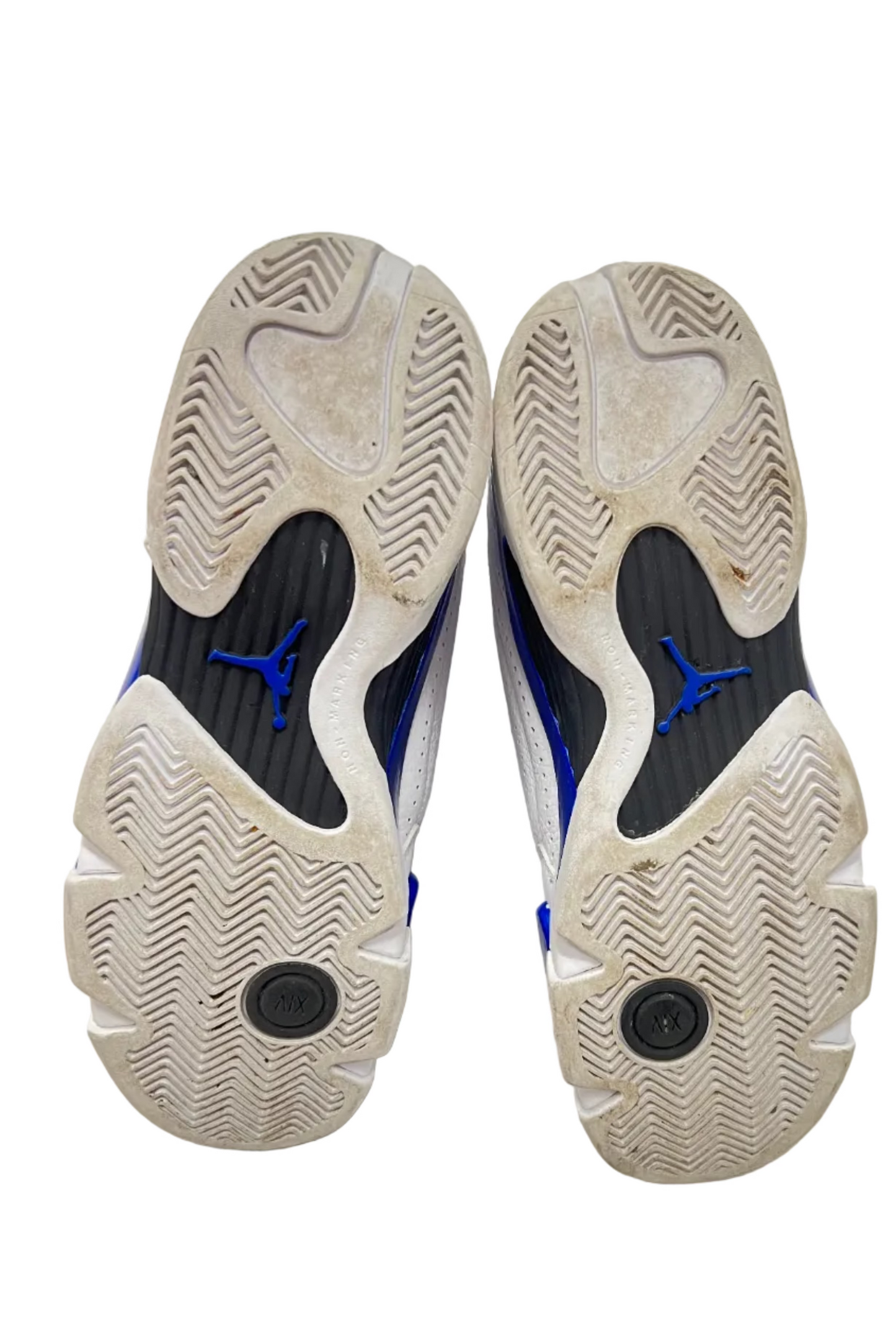 Jordan 14 Retro White Hyper Royal (GS) (Pre-owned)