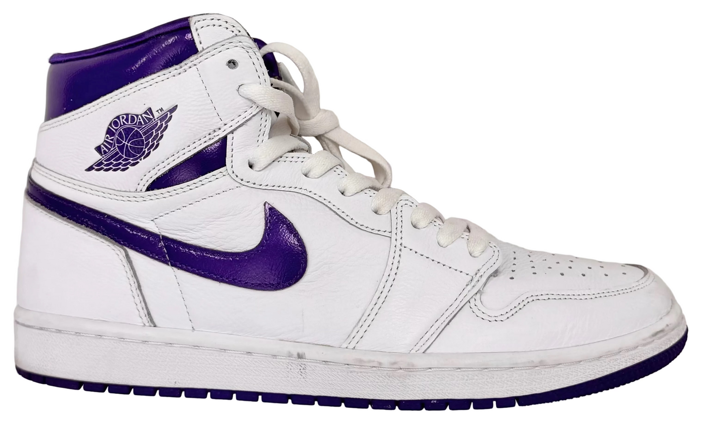 Jordan 1 Retro High Court Purple (Women's) (Pre-Owned)
