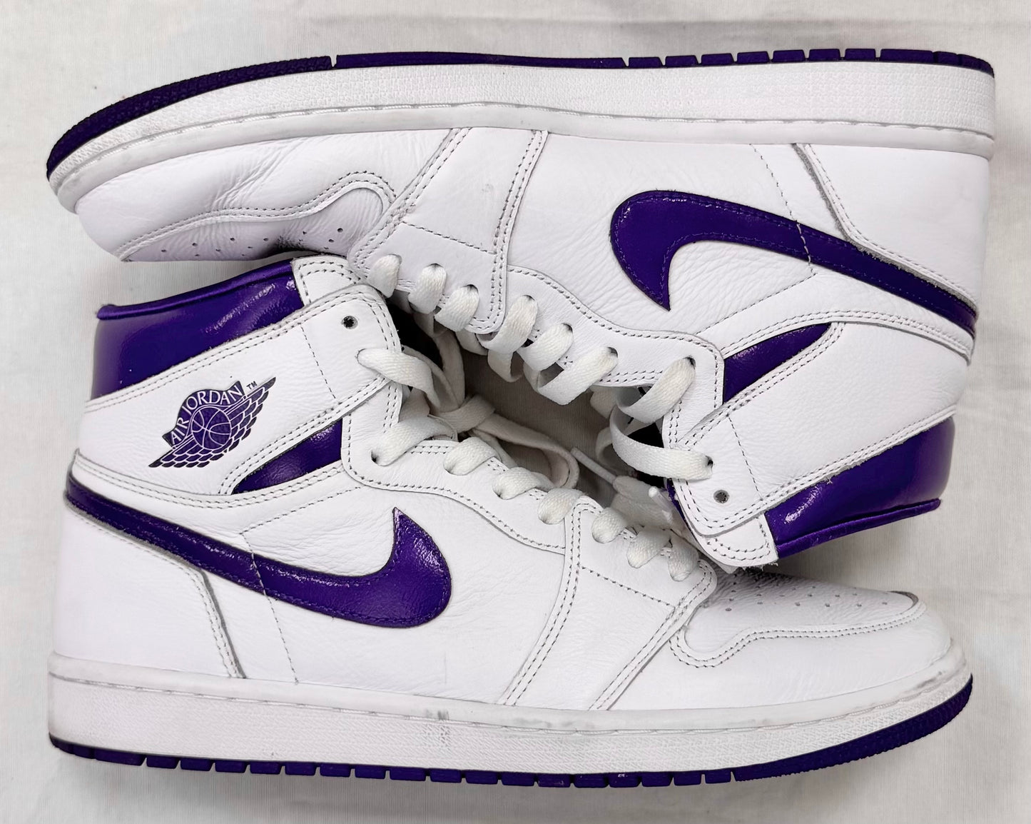 Jordan 1 Retro High Court Purple (Women's) (Pre-Owned)