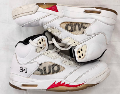 Jordan 5 Retro Supreme White (Pre-Owned)