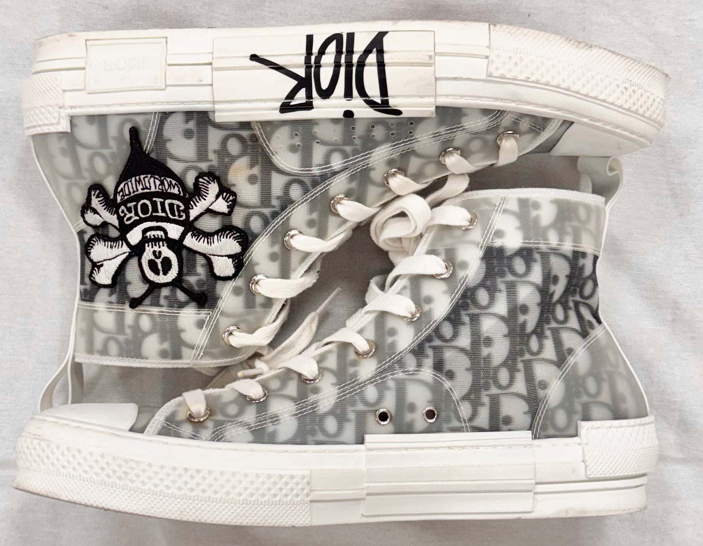 Dior And Shawn B23 High Top Bee Embroidery (Pre-Owned)
