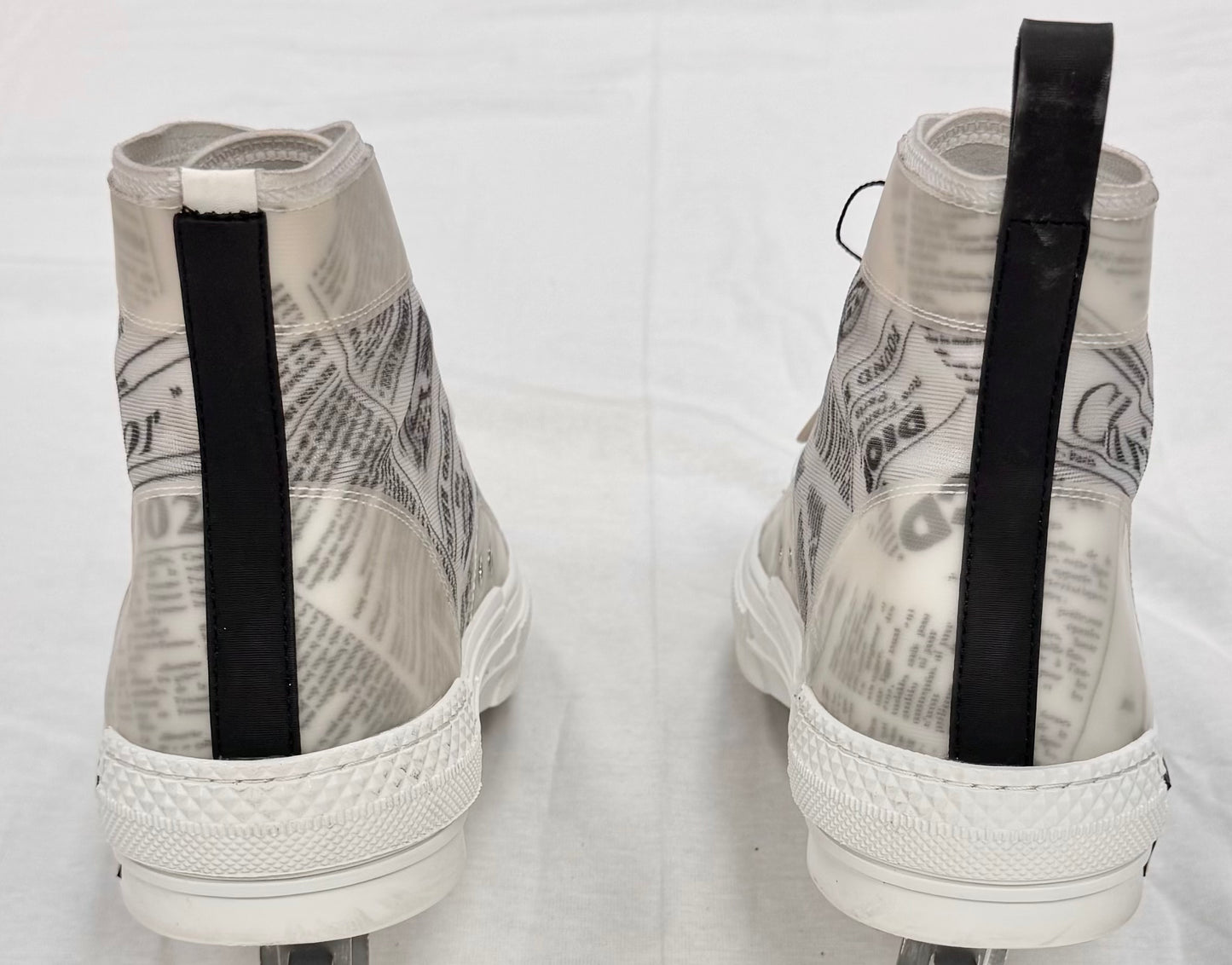 Dior B23 High Top Daniel Arsham Newspaper (Pre-Owned)