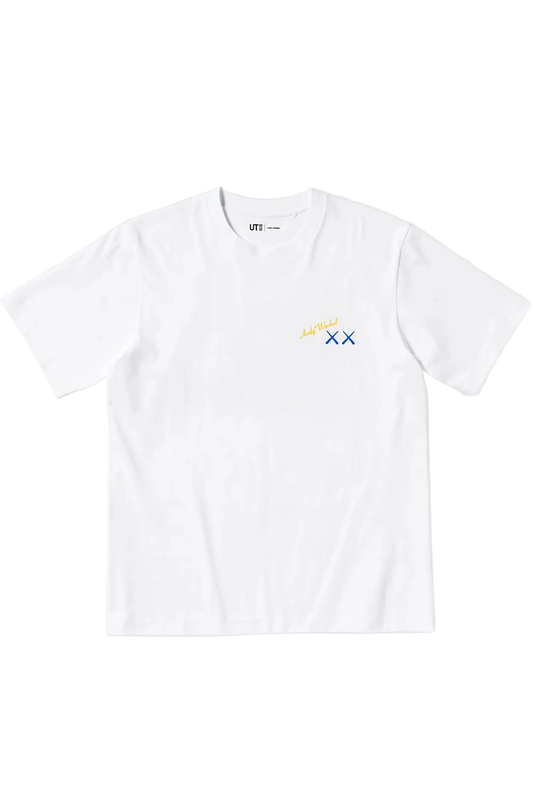 KAWS x Uniqlo + Warhol UT Graphic T-Shirt 'White'