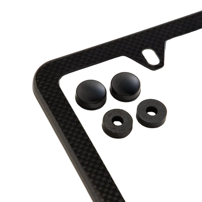 Kith for BMW Carbon Fiber Car Plate Black