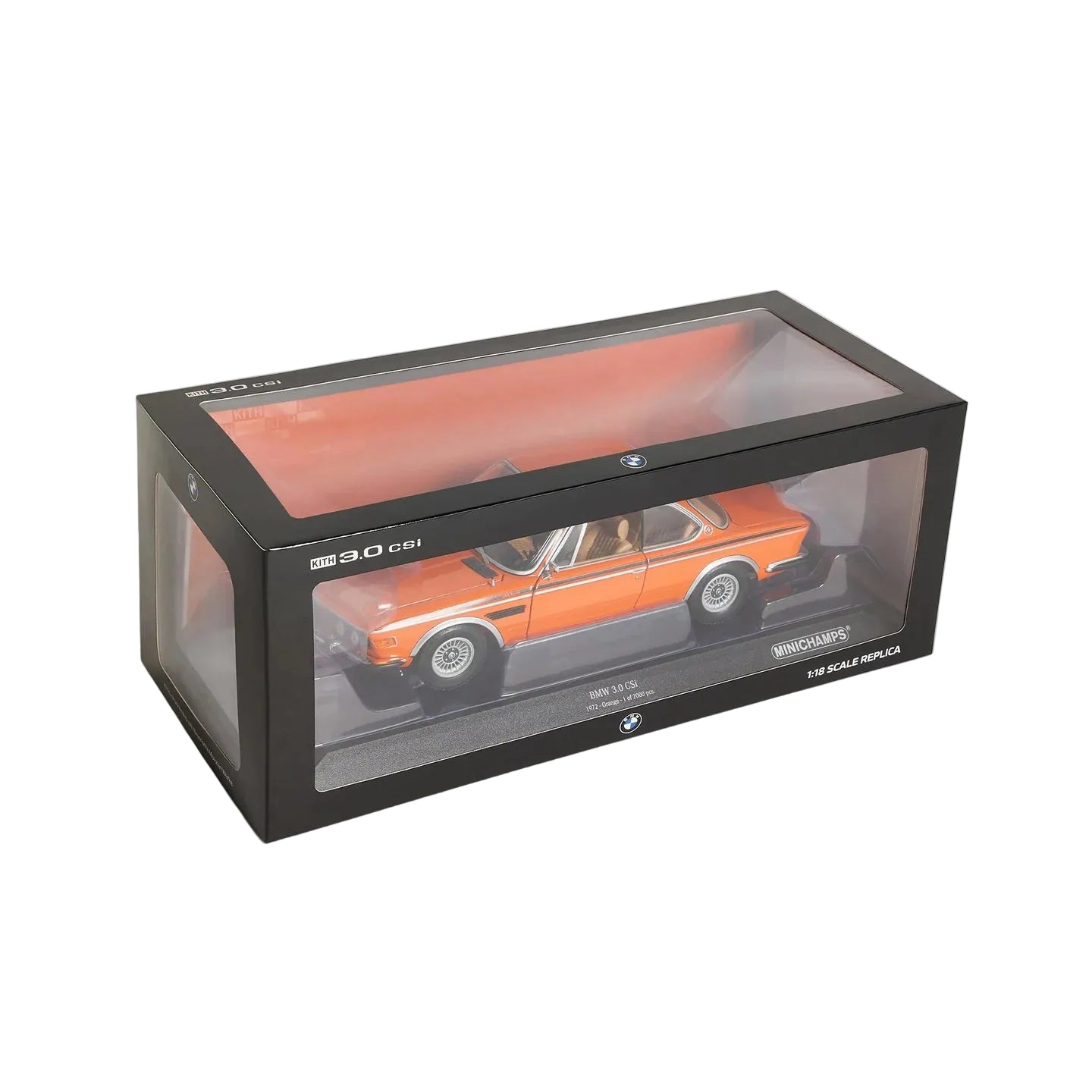 Kith for BMW CSi 3.0 Diecast Inka Orange