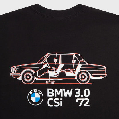 Kith for BMW CSi 3.0 Schematic Pocket Tee Black