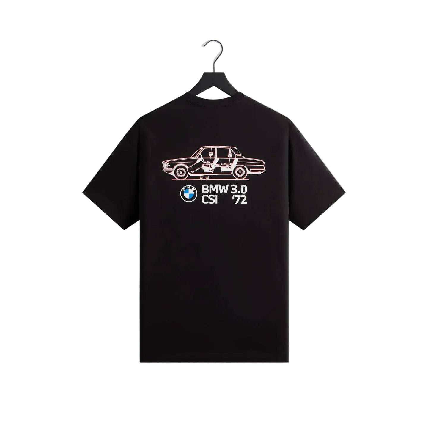 Kith for BMW CSi 3.0 Schematic Pocket Tee Black
