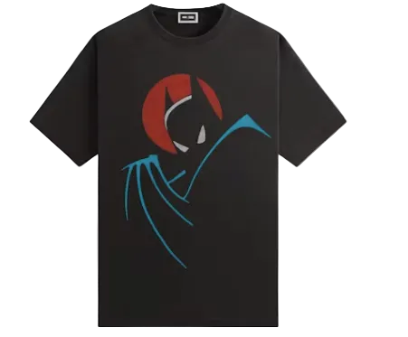 Kith x Batman Animated Vintage Tee 'Black'