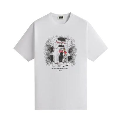 Kith x The Grinch Sign Vintage Tee 'White'