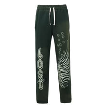 Lost Intricacy Vintage Rhinestone Sweatpants 'Green'