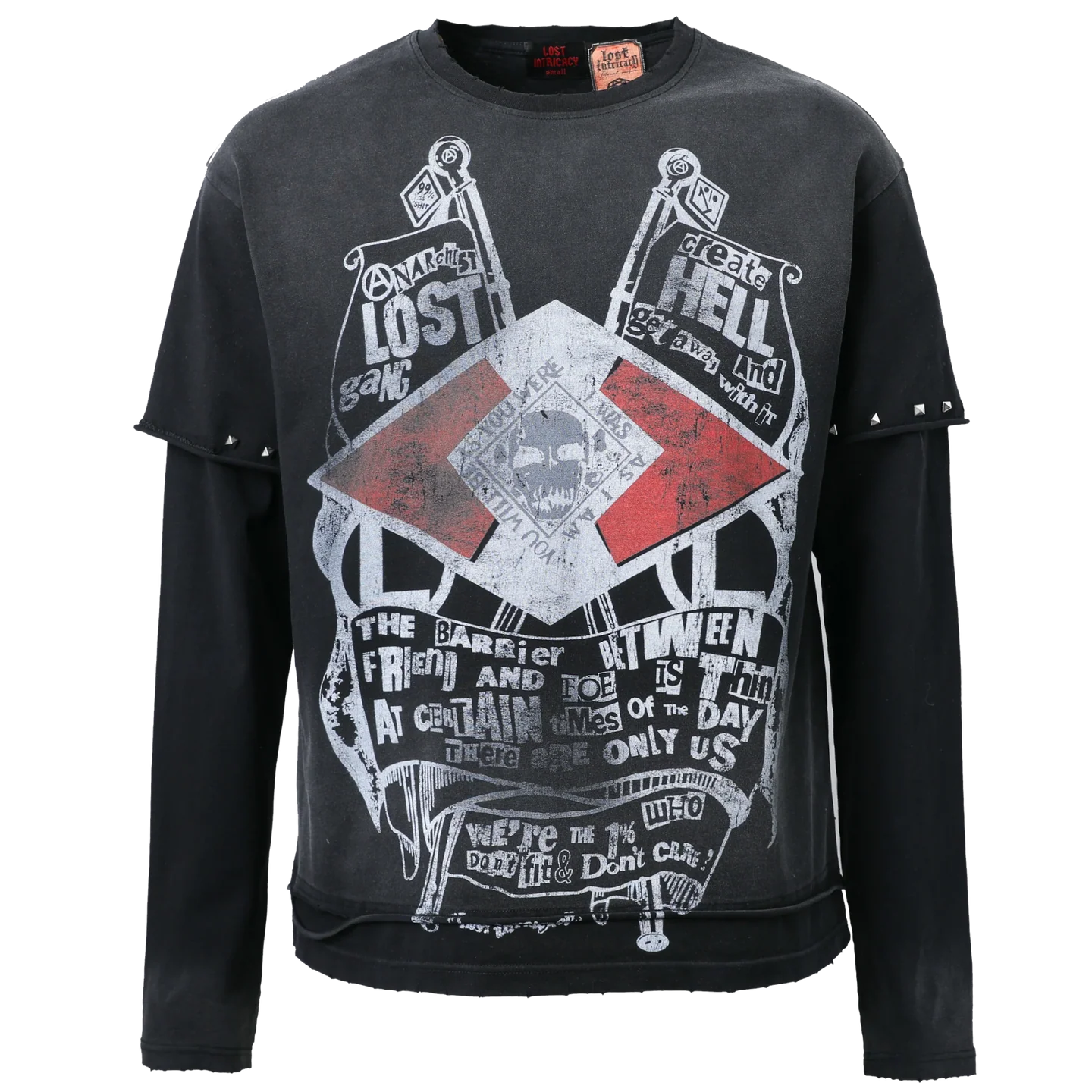 Lost Intricacy Black Westwood Long Sleeve Tee