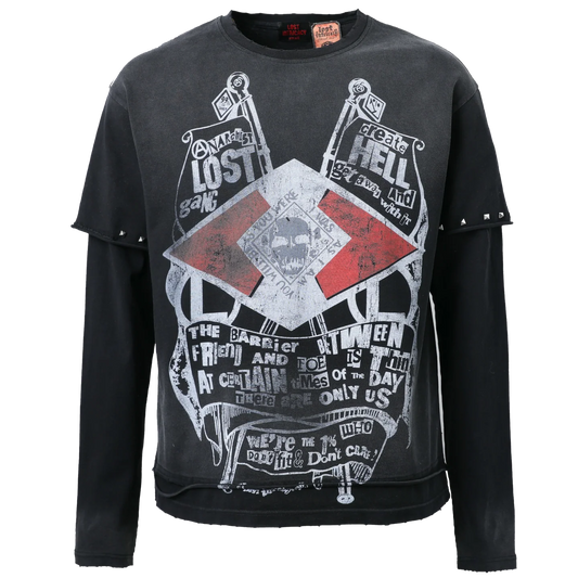 Lost Intricacy Black Westwood Long Sleeve Tee
