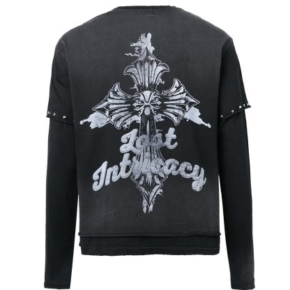 Lost Intricacy Black Westwood Long Sleeve Tee