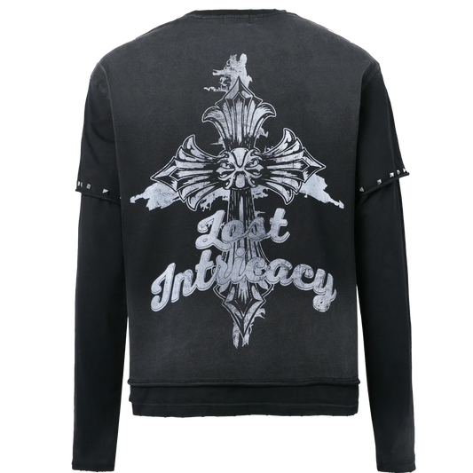 Lost Intricacy Black Westwood Long Sleeve Tee