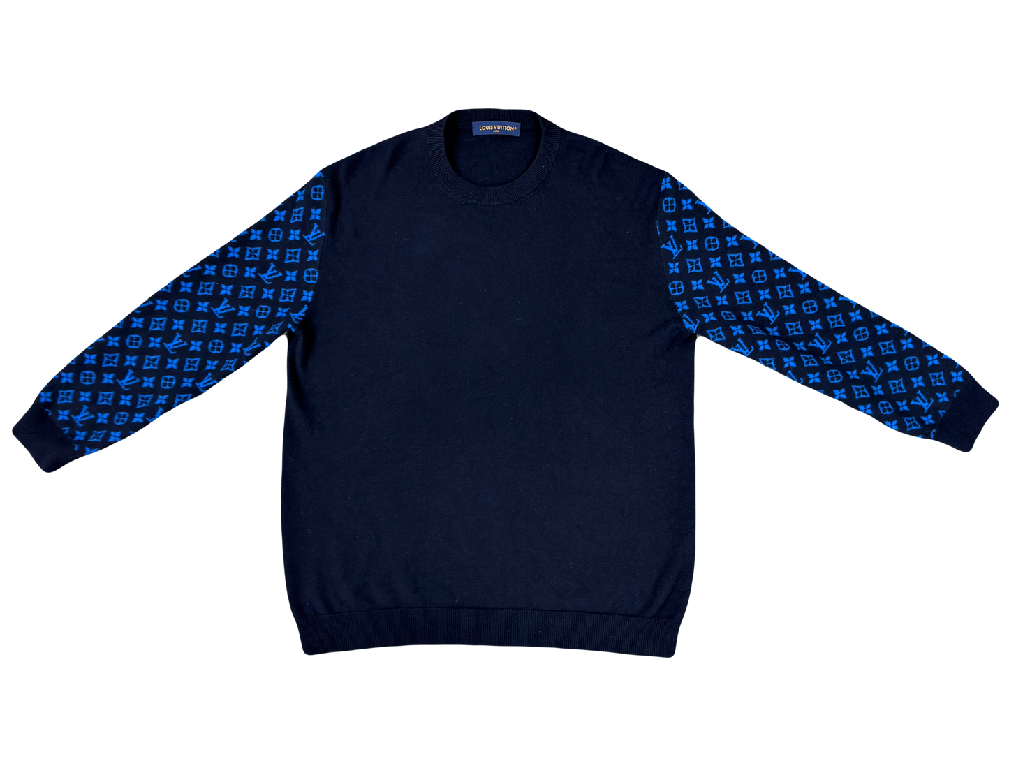Louis Vuitton Monogram Mix Cashmere Crewneck (Pre-Owned)