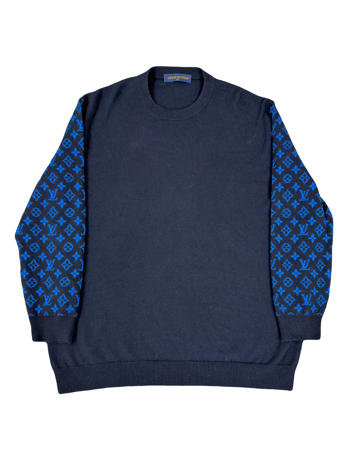 Louis Vuitton Monogram Mix Cashmere Crewneck (Pre-Owned)
