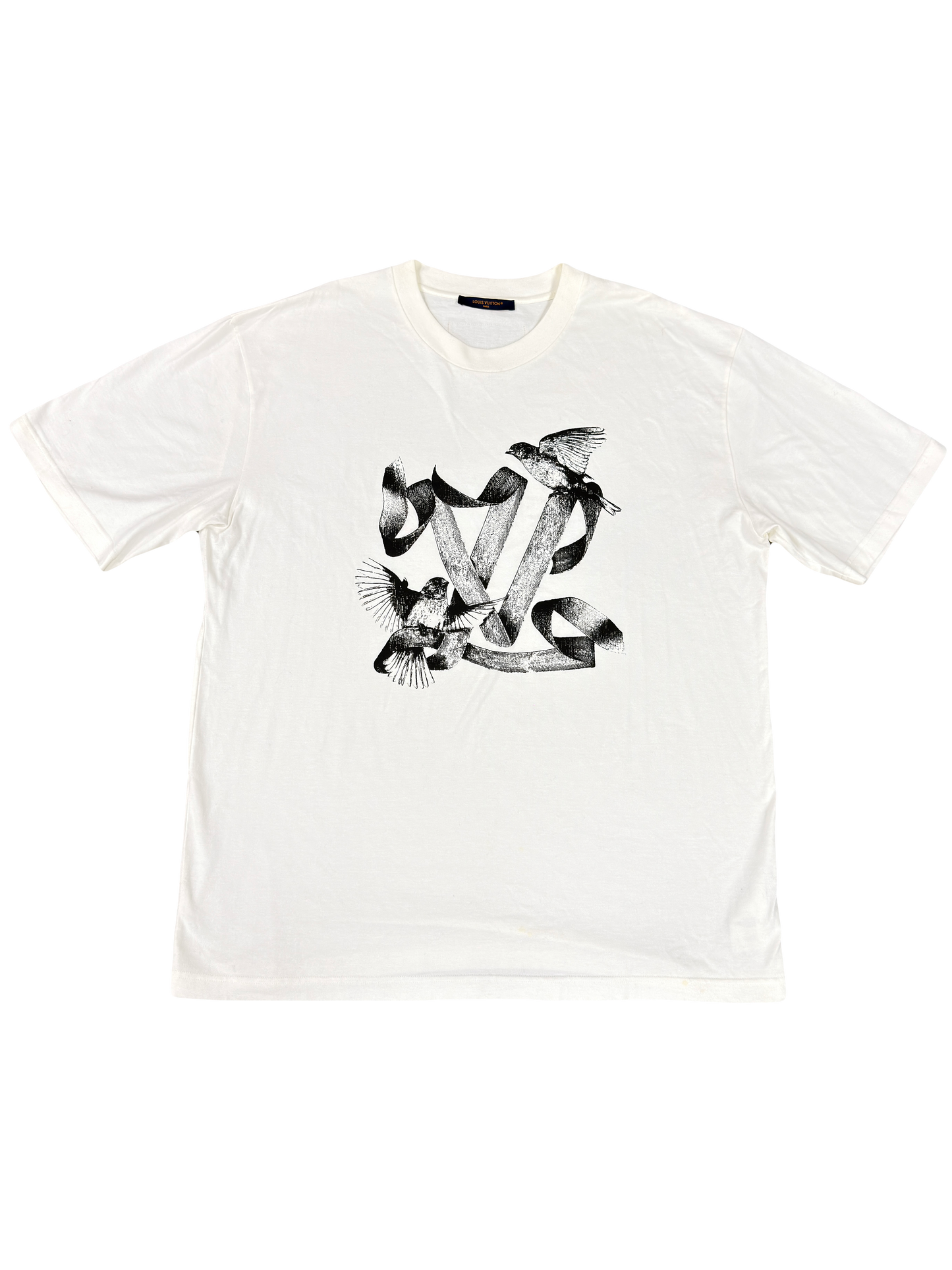 Louis Vuitton FW23 Logo Peace Dove T-Shirt (Pre-Owned)