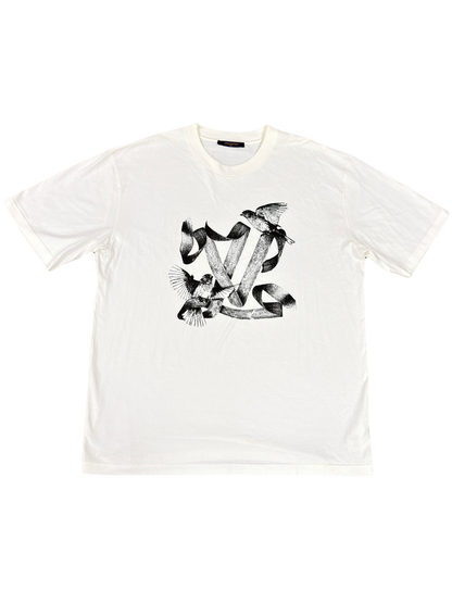 Louis Vuitton FW23 Logo Peace Dove T-Shirt (Pre-Owned)