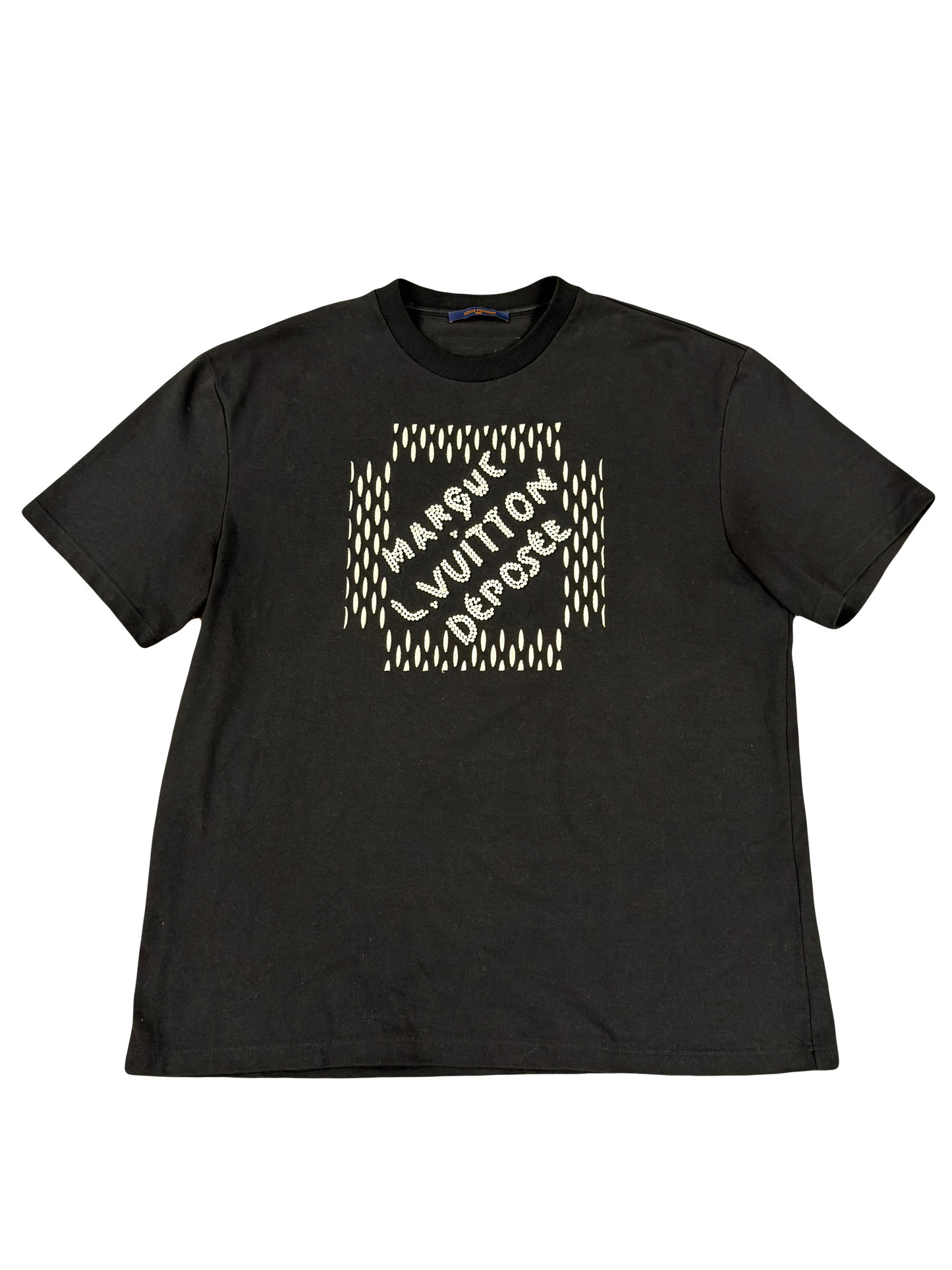 Louis Vuitton Embroidery Logo T-Shirt (Pre-Owned)