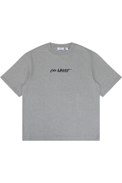 Off-White Chalk Arrow Skate Fit Tee ‘Heather Grey’