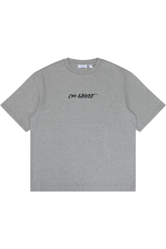 Off-White Chalk Arrow Skate Fit Tee ‘Heather Grey’