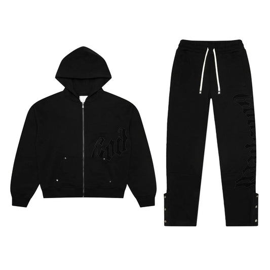 Godspeed OG Logo Sweatsuit Stitched (Black)
