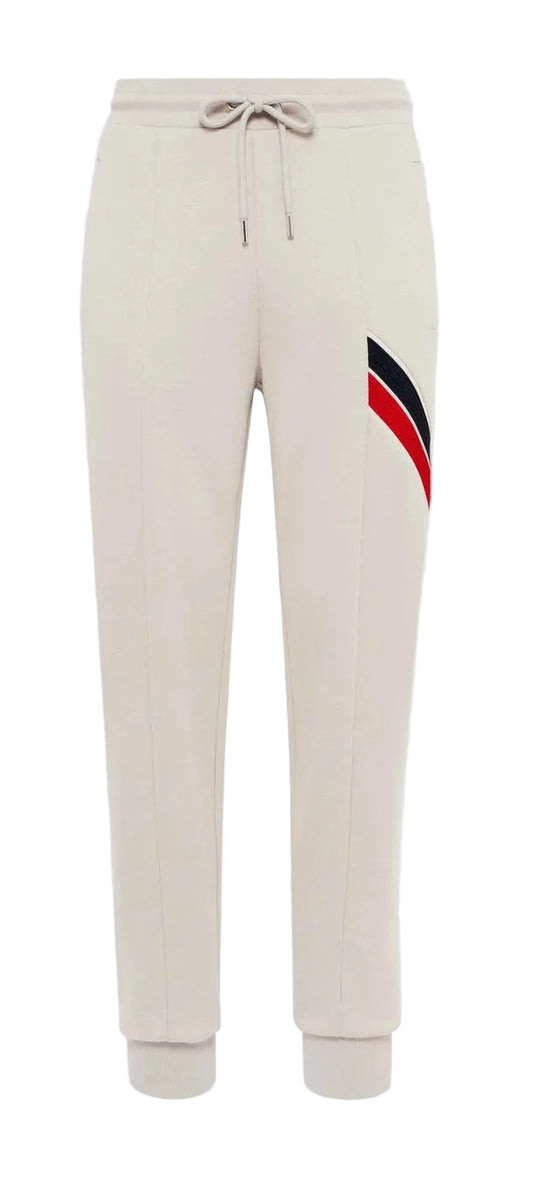 Moncler Striped cotton-blend sweatpants