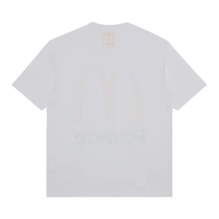 Palace x McDonald's Logo T-Shirt 'White'
