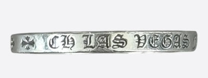 Chrome Hearts Silver Las Vegas Spacer Ring