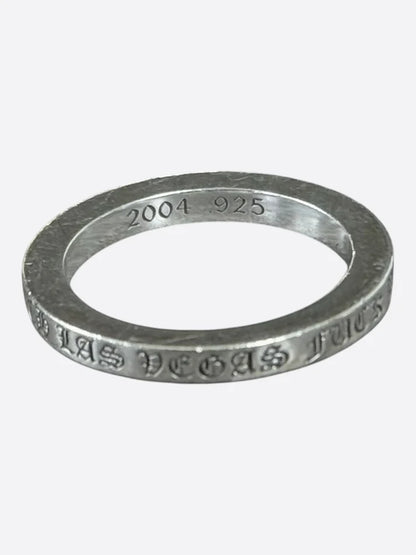 Chrome Hearts Silver Las Vegas Spacer Ring