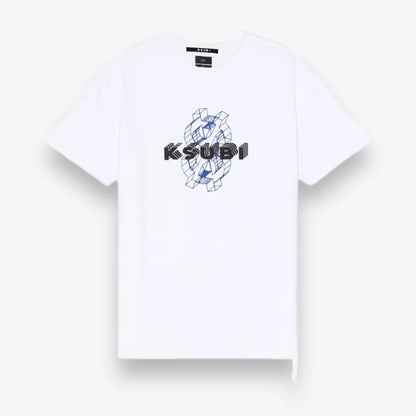 Ksubi Holograph Biggie SS Tee 'Tru White'