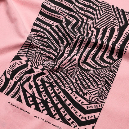 Purple Brand OP-Art Tee 'Pink'