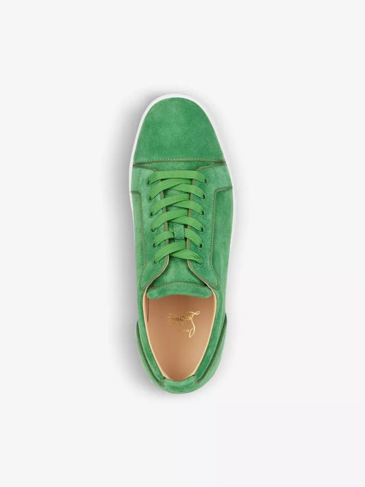 CHRISTIAN LOUBOUTIN Louis Junior Orlato Flat Veau Velours GG