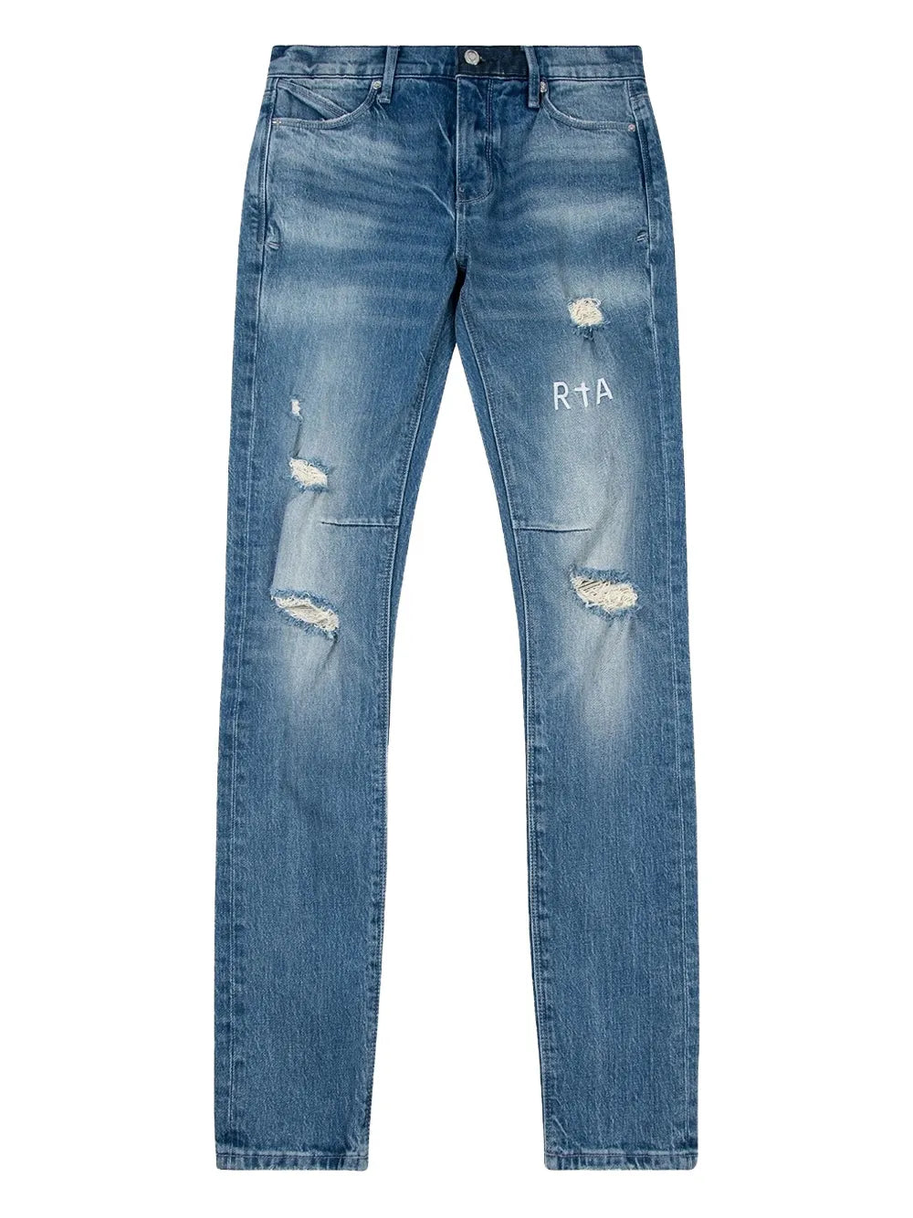 RTA Clayton distressed bootcut jeans