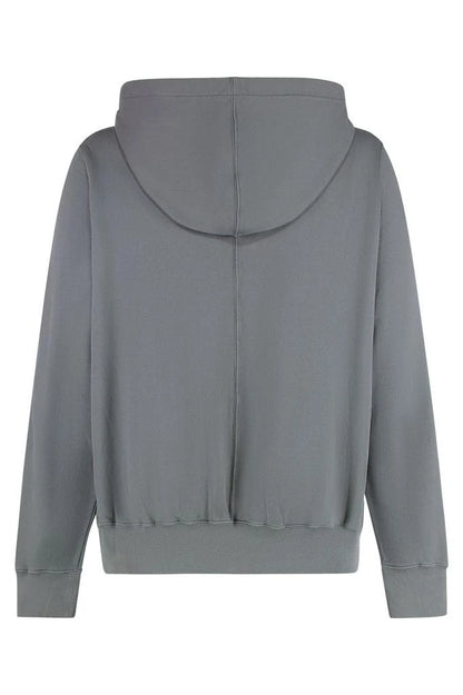 Rick Owens DRKSHDW Drawstring Oversized Jersey Hoodie 'Grey'