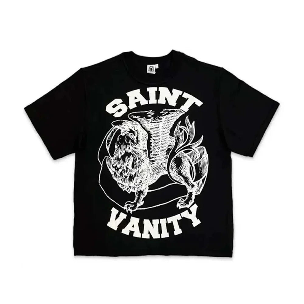 Saint Vanity Griffin Black $ White Tee