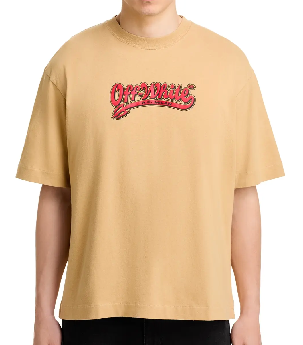 Off-White x A.C Milan Graphic Logo Tee Exclusive