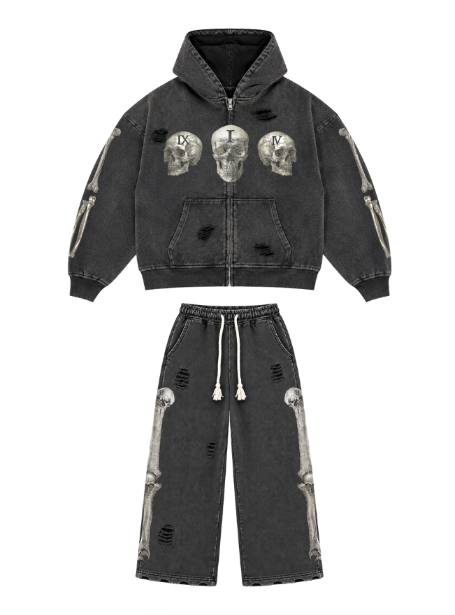 FLOOR914 Black Wash Skull (Set)