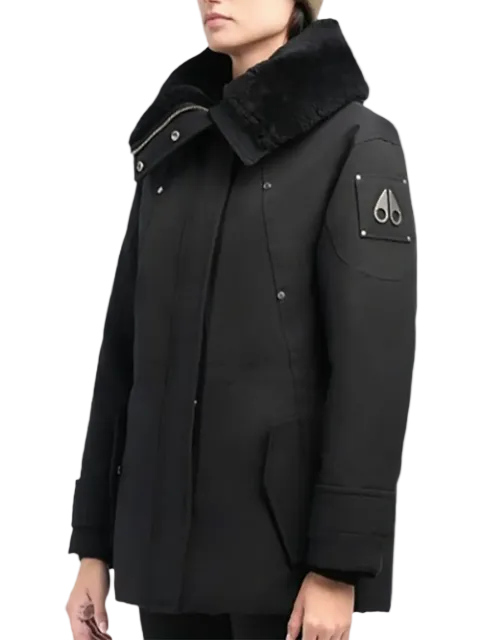 Moose Knuckles Aurora faux-fur collar jacket *UNDER RETAIL*