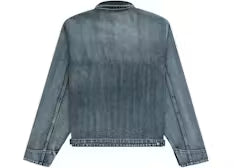 Sp5der Denim Work Jacket Light Blue Wash
