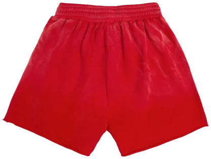 Sp5der Og Logo Sweatshort 'Red'