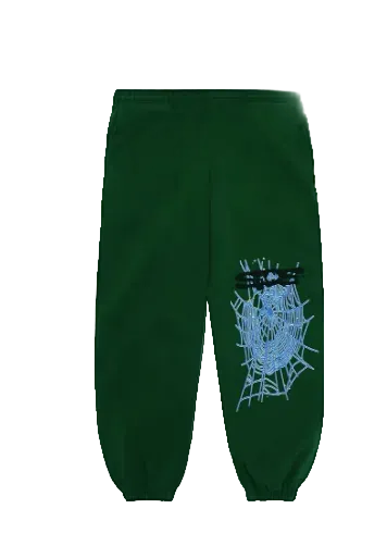 Sp5der Web Sweatpants 'Hunter Green'