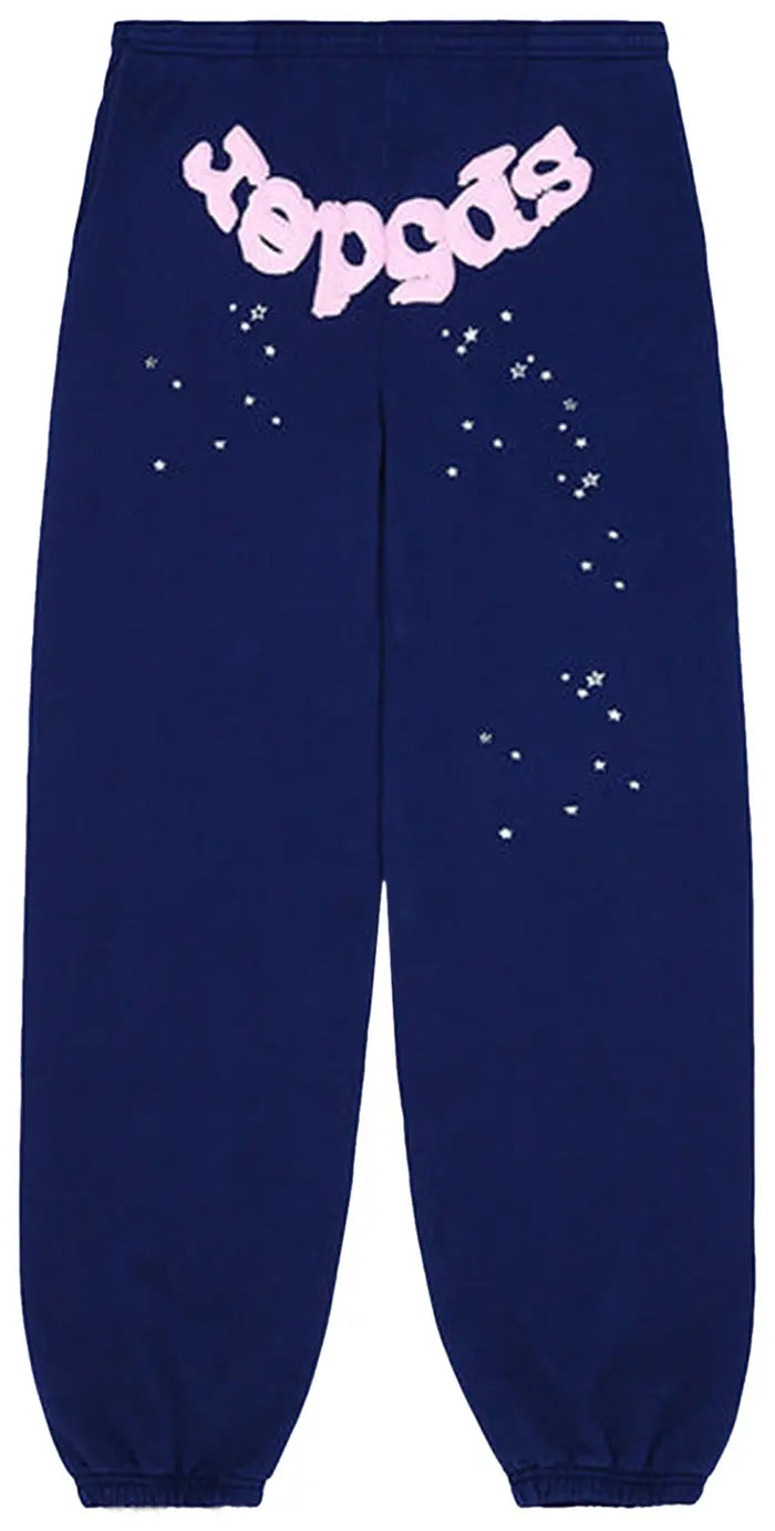 Sp5der OG Web Sweatpants 'Navy'
