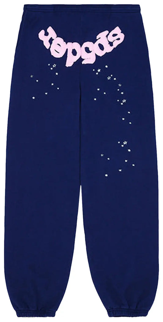 Sp5der OG Web Sweatpants 'Navy'