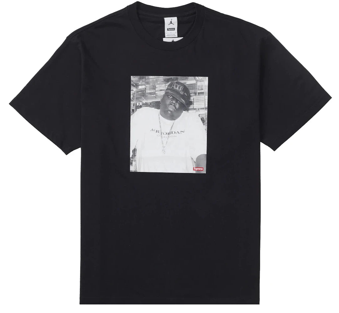 Supreme Jordan Biggie S/S Top Black