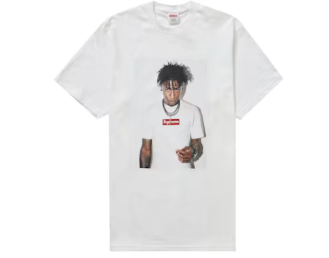Supreme NBA Youngboy Tee 'White'