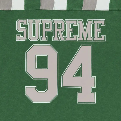 Supreme Patchwork Yoke Football Top 'Green'