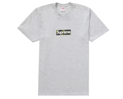 Supreme Box Logo Tee (FW23) 'Ash Grey'