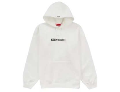 Supreme Motion Logo Hooded Sweatshirt (SS23) 'White'