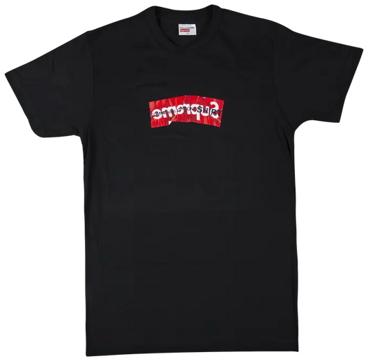 Supreme x Comme des Garçons SHIRT Box Logo T-Shirt 'Black'